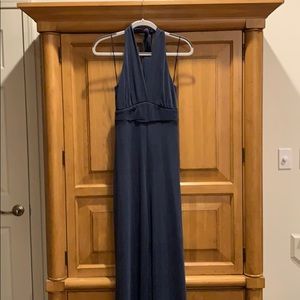 Halter wide leg jumpsuit